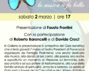 2 Marzo 2024 - Anteprima del Gala benefico “Donna, la musica ti fa bella” Presentazione di Fausto Frontini, con la partecipazione di Roberto Baroncelli e di Davide Croci